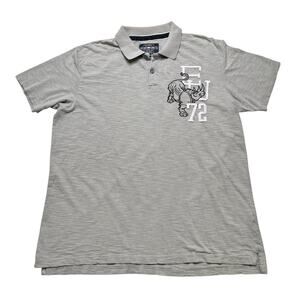 Vintage Ecko Unltd. Men Polo Shirt 2XL Logo Embroidered Short Sleeve Collar